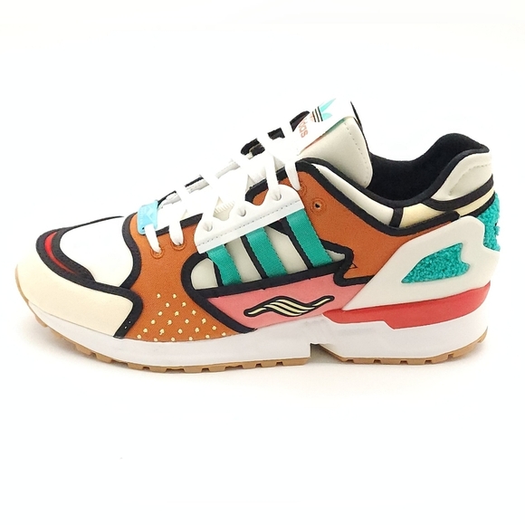 Adidas ZX 10000 x The Simpsons A-ZX Series Krusty Burger Collab HO5783 Size 9 - Picture 2 of 10